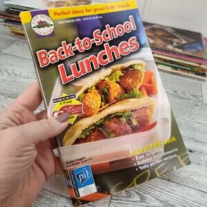 Back-to-School Lunches Easy Home Cooking Tailgating Cookbook Booklet PIL Recipes